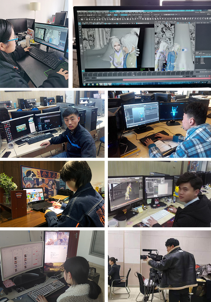 数字媒体系-动漫制作技术专业 游戏软件设计制作